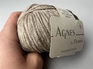 Agnes by Permin - lysebrun meleret